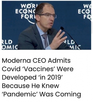 moderna ceo knew pandemic was coming